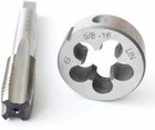 5 8-16 Hss Tap And Die un Machine Thread Tap And Un Round Thread Die Right Hand