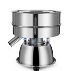 Sieve Shaker Vibrating Machine Stainless Steel Powder Shaker For Flour Rice