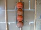 Basketball Butler 4 Ball Storage Rack