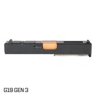 Complete Slide For Glock 19 Gen 3 - Pvd Copper Barrel - Rmr Optic Ready