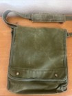 Vintage Us Military Army Map Photograph Canvas Dispatch Field Bag Case Satchel