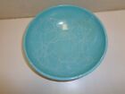 Vintage Mid Century Modern Blue Turquoise Bowl Spatter Swirll
