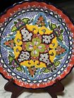 10  Round Plate Dish Wall Hanging Rias Pue Mex Mexico D  cor