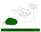 Genuine Mitsubishi Mirror Cover 7632b170ba