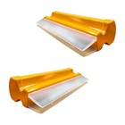 Craedli Car Drying Squeegee  7 67 Inch Flexible Silicone Water Blade  2pcs