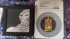 2022 Cook Islands Gold Gilt Gild 3 Ounce Silver Greek God Zeus Ngc Ms70
