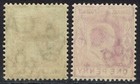 Bahamas 1906 Kevii   d And 1d Wmk Multi Crown Ca