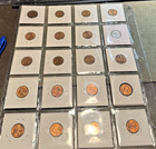 20 Lincoln Wheat Cents Bu Or Better   Estate Purchase   Great Upgrade Coins    4