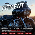 No Abs Dual Disc Brake Line For Harley 1994-2007 Electra Road Glide 14  Bar