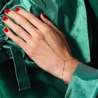 Pure Collection By Ross-simons 14kt Yellow Gold Beaded Hand Chain Bracelet  7