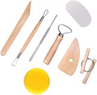 19pcs Pottery Tools Clay Sculpting Carving Tool Set Contains Most Essential Wood