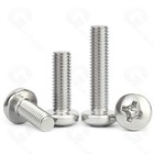  10-32 Machine Screws Round Phillips Cross Pan Head Bolt A2 Stainless Steels Unf
