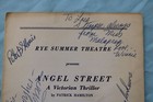1954 Rye Summer Theatre - Angel Street Program - Signed By Many - K 2487
