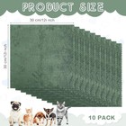 10 Pcs Guinea Pig Cage Liners Washable Rat Bedding For Guinea Pigs Controllin   
