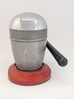 Vintage Juice King Juicer Model Jk-35 With Chrome Finish And Red Base