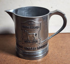 Vintage White Horse Scotch Whiskey Stein Mug Cup Est  1742 Pitcher Four Roses