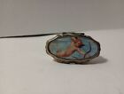 Vintage Cupid Trinket  Pill Box 