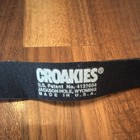Croakies Woven Adjustable Eyeglass sunglass Cord Strap Retainer  Black