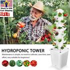 30-port Vertical Hydroponic Tower 10l Home Garden Hydroponic Growing System Kit