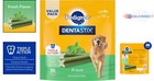 Large Dog Treats Dental Care 1 87 Lb  Fresh Mint X-shape Chew Value Pack