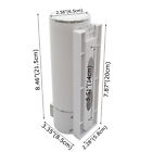 400ml Touch Soap Dispenser Bathroom Shower Liquid Shampoo Wall Mounted White