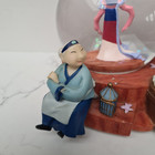 Rare Disney Store Mulan Musical Snow Globe Preparing For Matchmaker Htf  read 