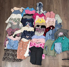 Huge Lot Of 40 Girls Clothes 2t Shirts Dresses Jackets Toddler Clothing Bundle