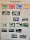 Lots Stamps Dominican Rep  blic Pages Collection Good Condition Excelent 
