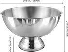 12l Premium Large Size Ice Bucket  Stainless Steel Champagne Bucket For Parties