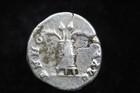 Roman Coin Antoninus Pius Ar Denarius Modius Corn   Poppy Rome Mint 140-143 Ad 