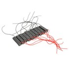 10x Single Slot 1-aaa Battery Holder Clip Case Plastic Box Wires Leads 1 5v Dc