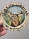 Rare Antique Advertising Drug Store Tip Tray Colin Few Apothecary Middletown Pa