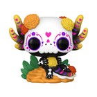 Funko Pop Ajolote Axolotl  104 Dia De Los Muertos Gitd Ee Exclusive Vinyl