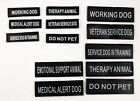 No Pull Red Dog Vest With Chosen Patches  Do Not Pet   Working Dog   Medical Dog