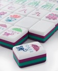 New  Beautiful Layered Mahjong Tiles     American Set 160 Tiles - Dark Purple