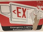 Lithonia hqm S W 3 R exit Light 120 277v