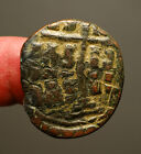 B27-81   Byzantine  Anonymous    Follis  Class B  1028-1034ad  Jesus With Gospels