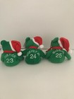 Salvino s Bamm Beano s - Holiday Santa Bears - Lot Of 6 Baseball Players 