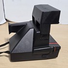 Vintage Polaroid One Step Flash 600 Film Instant Camera Red Stripe-tested Works