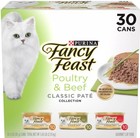 Classic Pate Wet Cat Food Poultry Beef Variety Pack Of 3