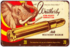 378 Weatherby Ammunition Vintage Look Reproduction Metal Sign