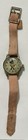 Rare Creepy Mickey Mouse With Dark Eyes Watch With Fabric Band Swiss-made