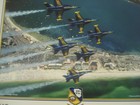 Official 2025 U  S  Navy Blue Angels Photo -- Pensacola Beach  Florida