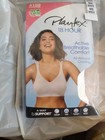 Playtex 42d White 18 Hour Active Breathable Comfort Wire Free Bra 4159 New With 