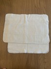 100  Organic Hemp Cotton Prefold Cloth Diaper Newborn Inserts Set Of 2