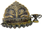Vg Bronze Zel Zion Menorah Designed By Ze ev Raban In Israel Hebrew Judaism
