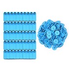  Blank Ear Tags 100 Pieces Blank Livestock Ear Tags Livestock Blue