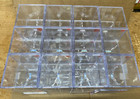 36 Ultra Pro Uv Baseball Cubes Clear Display With Three Prong Cradle Gently Used