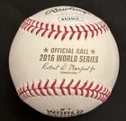Carl Edwards Jr Chicago Cubs Signed Official 2016 Ws Baseball   Jsa Coa