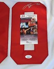 Joe Veleno Signed White Detroit Red Wings Jersey Autographed Jsa